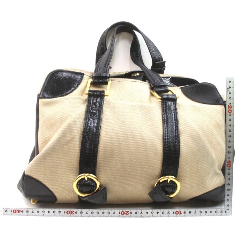 Auth Chloe Kisslock Hand Bag Leather #15463C90 - Picture 2 of 9